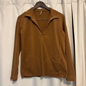 Hello Nite Soft Pullover in Brown